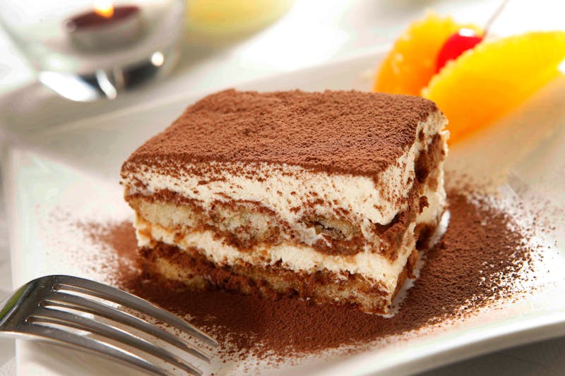 Classic Italian tiramisu dessert