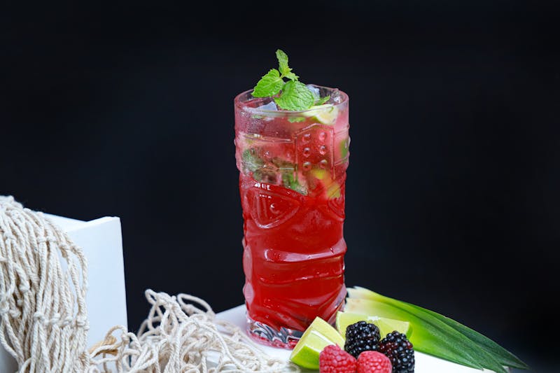 House red sangria with fruit